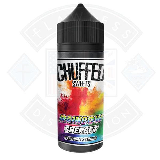 Chuffed Sweets - Rainbow Sherbet 0mg 100ml Shortfill E-Liquid - Flawless Vape Shop