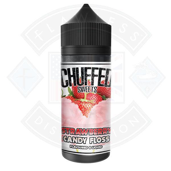 Chuffed Sweets - Strawberry Candy Floss 0mg 100ml Shortfill E-Liquid - Flawless Vape Shop