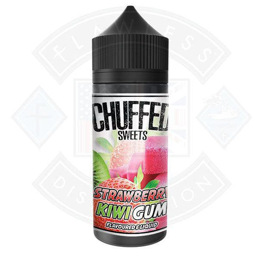 Chuffed Sweets - Strawberry Kiwi Gum 0mg 100ml Shortfill E-Liquid - Flawless Vape Shop