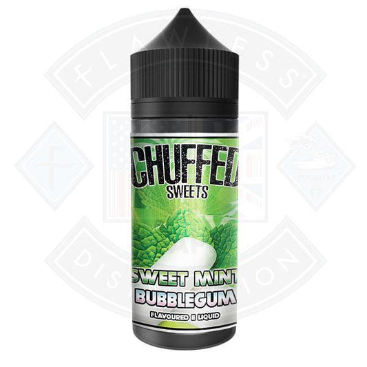 Chuffed Sweets - Sweet Mint Bubblegum 0mg 100ml Shortfill E-Liquid - Flawless Vape Shop