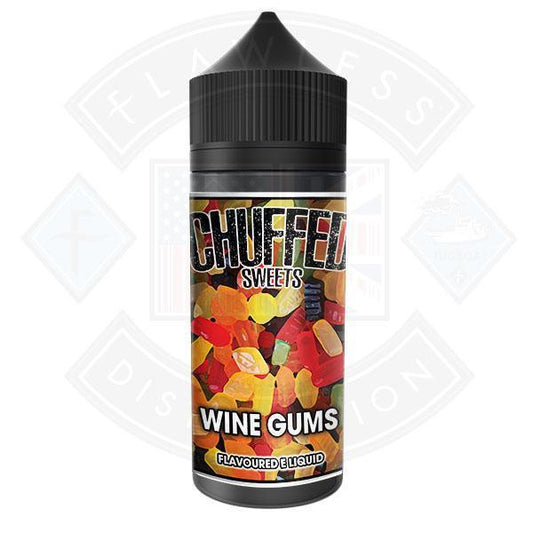 Chuffed Sweets - Wine Gums 0mg 100ml Shortfill E-Liquid - Flawless Vape Shop