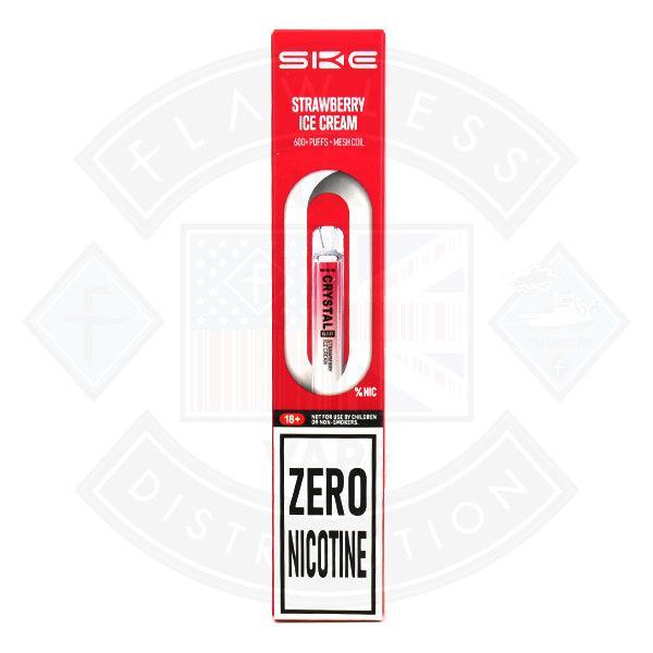 Crystal Bar by SKE Disposable Vape Device ZERO Nicotine - Flawless Vape Shop