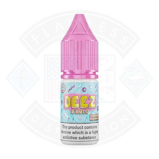 DEEZ D'Nuts Vanilla Custard 10ml Nic Salt - Flawless Vape Shop