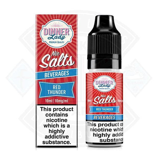 Dinner Lady Beverages - Red Thunder Nic Salt 10ml - Flawless Vape Shop