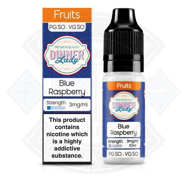 Dinner Lady Fruits 50/50 Blue Raspberry 10ml - Flawless Vape Shop