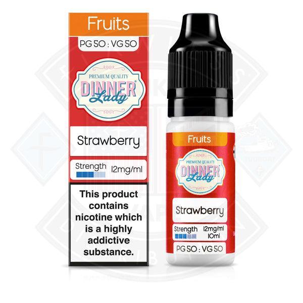 Dinner Lady Fruits 50/50 Strawberry 10ml - Flawless Vape Shop