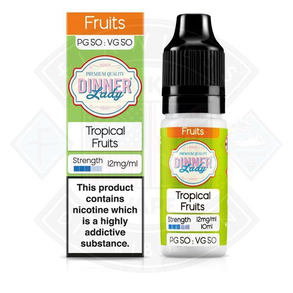 Dinner Lady Fruits 50/50 Tropical Fruits 10ml - Flawless Vape Shop