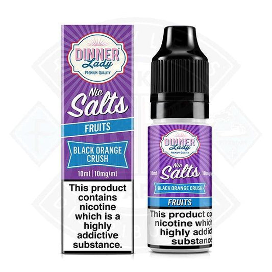 Dinner Lady Fruits - Black Orange Crush Nic Salt 10ml - Flawless Vape Shop