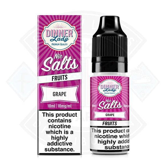 Dinner Lady Fruits - Grape Nic Salt 10ml - Flawless Vape Shop