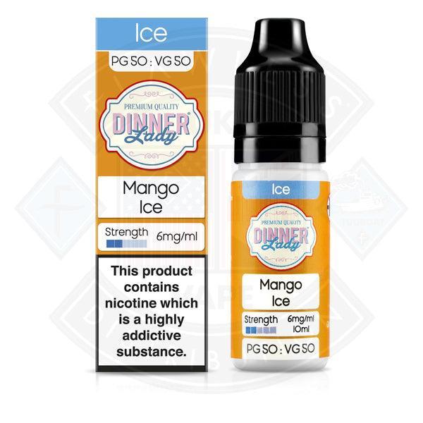 Dinner Lady Ice 50/50 Mango Ice 10ml - Flawless Vape Shop