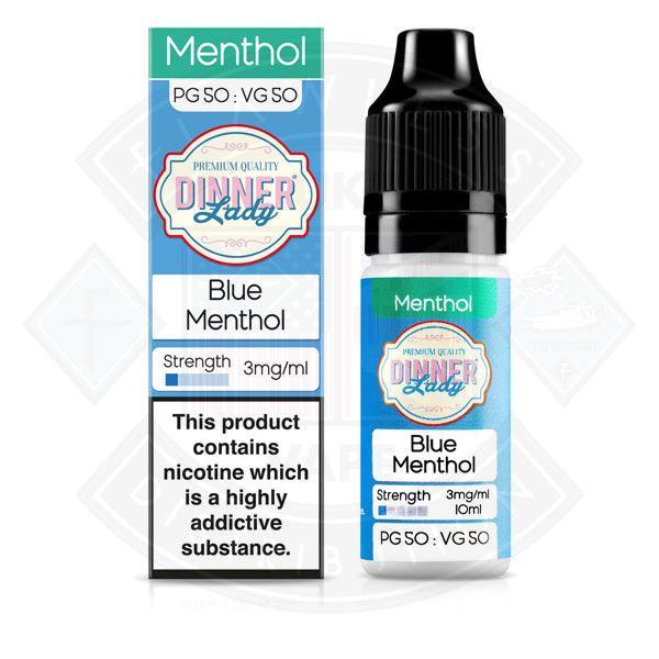 Dinner Lady Menthol 50/50 Blue Menthol 10ml - Flawless Vape Shop