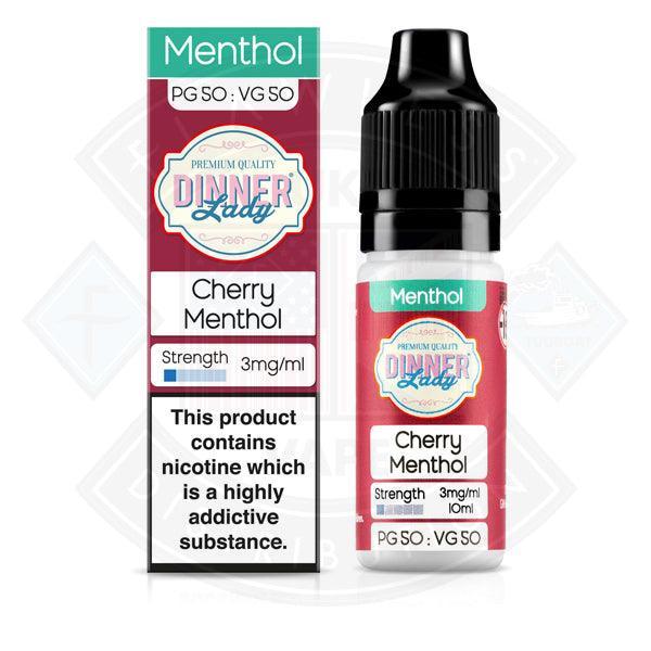 Dinner Lady Menthol 50/50 Cherry Menthol 10ml - Flawless Vape Shop