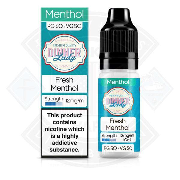 Dinner Lady Menthol 50/50 Fresh Menthol 10ml - Flawless Vape Shop