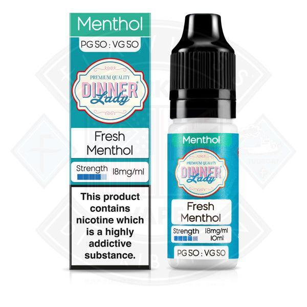 Dinner Lady Menthol 50/50 Fresh Menthol 10ml - Flawless Vape Shop