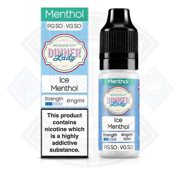 Dinner Lady Menthol 50/50 Ice Menthol 10ml - Flawless Vape Shop