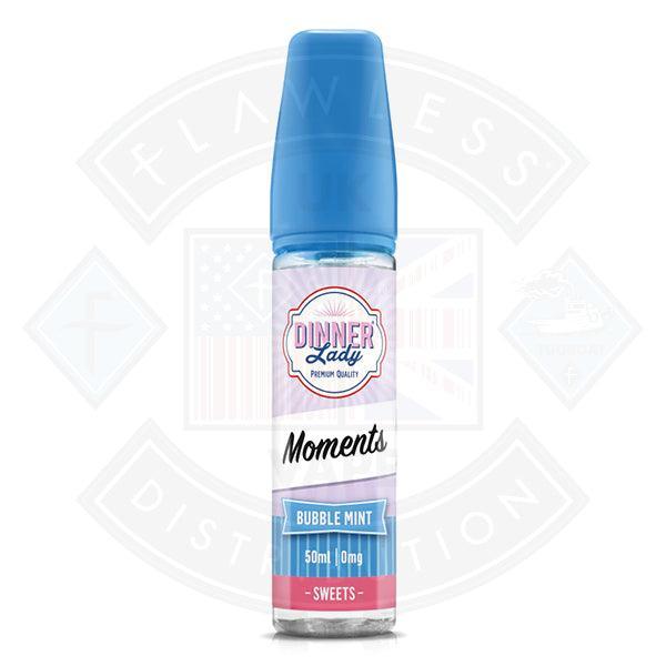 Dinner Lady Moments - Bubble Mint 50ml Shortfill - Flawless Vape Shop