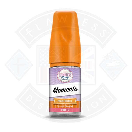 Dinner Lady Moments Concentrate Peach Bubble 30ml - Flawless Vape Shop