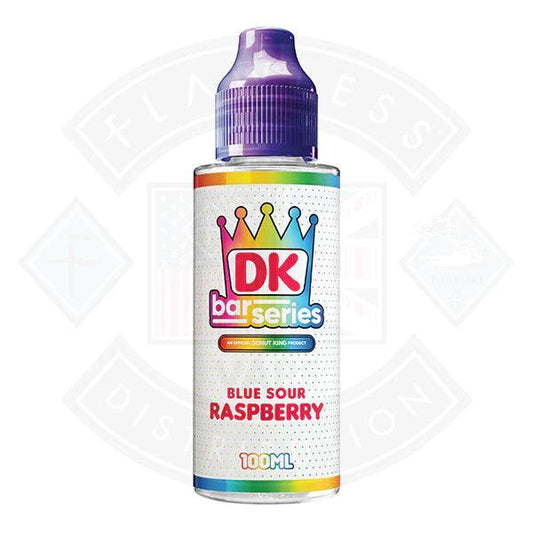 Donut King Bar Series - Blue Sour Raspberry 0mg 100ml Shortfill - Flawless Vape Shop