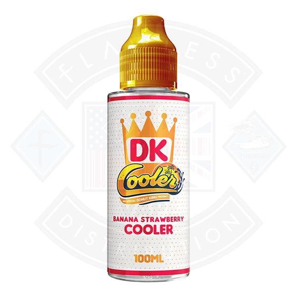 Donut King Cooler - Banana Strawberry 0mg 100ml Shortfill - Flawless Vape Shop