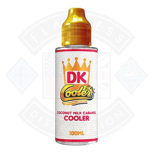 Donut King Cooler - Coconut Milk Caramel 0mg 100ml Shortfill - Flawless Vape Shop