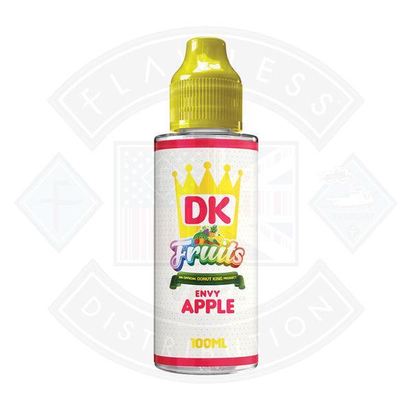 Donut King Fruits - Envy Apple 0mg 100ml Shortfill - Flawless Vape Shop