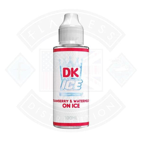 Donut King ICE - Strawberry and Watermelon 100ml - Flawless Vape Shop