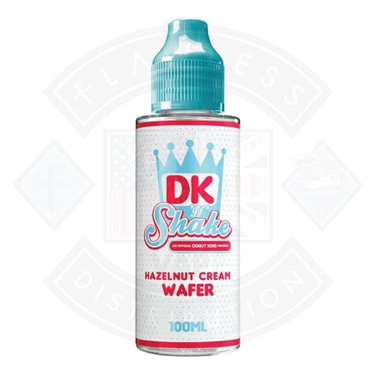 Donut King Shakes - Hazelnut Cream Wafer 0mg 100ml Shortfill - Flawless Vape Shop