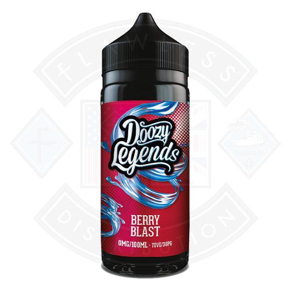 Doozy Legends- Berry Blast 0mg 100ml Shortfill - Flawless Vape Shop