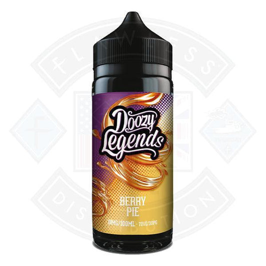 Doozy Legends- Berry Pie 0mg 100ml Shortfill - Flawless Vape Shop