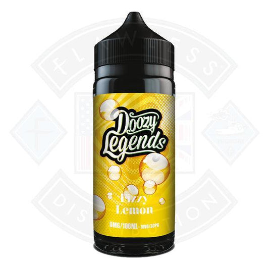 Doozy Legends- Fizzy Lemon 0mg 100ml Shortfill - Flawless Vape Shop