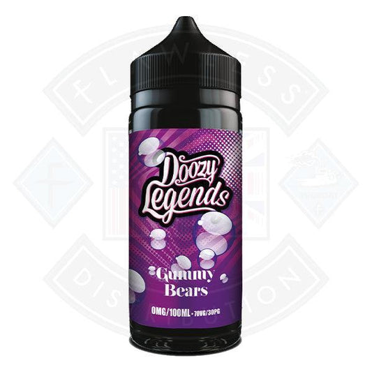 Doozy Legends- Gummy Bears 0mg 100ml Shortfill - Flawless Vape Shop