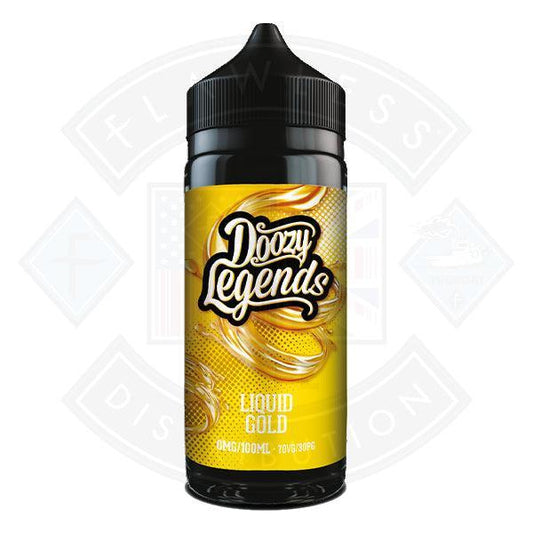 Doozy Legends- Liquid Gold 0mg 100ml Shortfill - Flawless Vape Shop