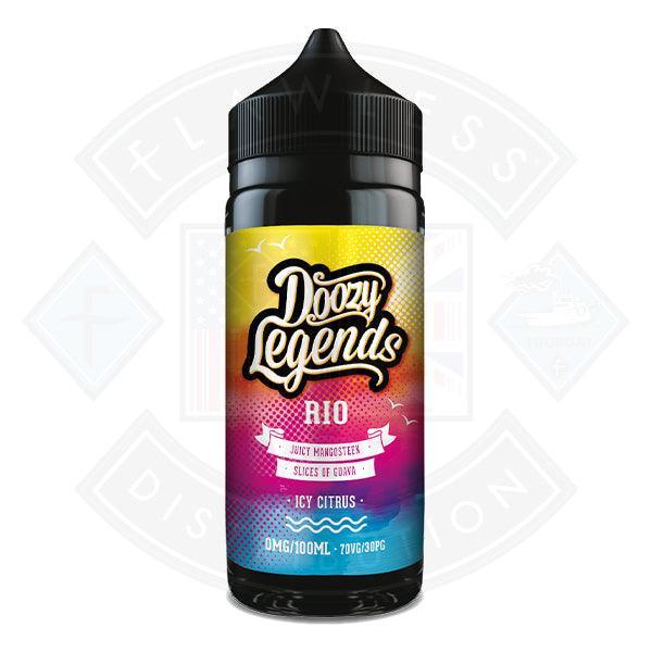 Doozy Legends- Rio 0mg 100ml Shortfill - Flawless Vape Shop