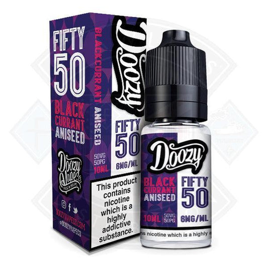 Doozy Vape 50:50 Blackcurrant Aniseed 10ml - Flawless Vape Shop