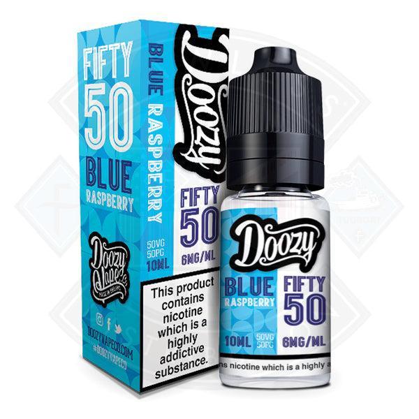 Doozy Vape 50:50 Blue Raspberry 10ml - Flawless Vape Shop