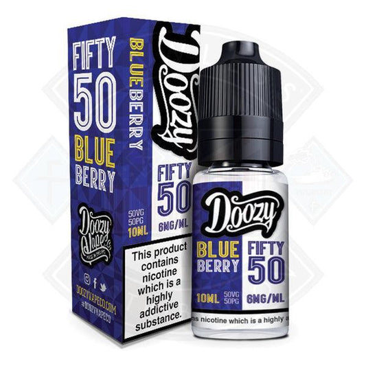 Doozy Vape 50:50 Blueberry 10ml - Flawless Vape Shop