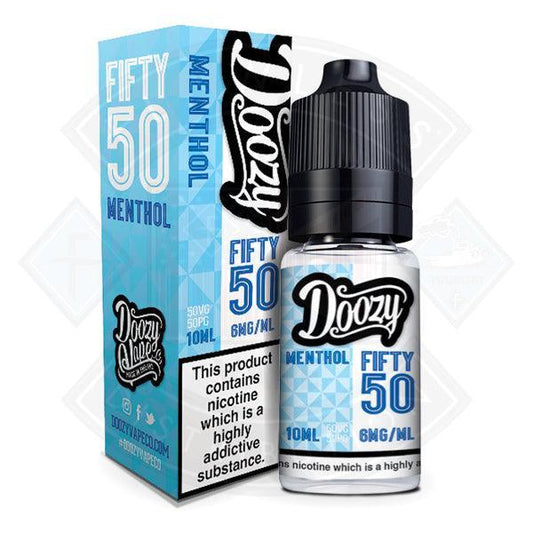 Doozy Vape 50:50 Menthol 10ml - Flawless Vape Shop