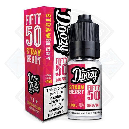 Doozy Vape 50:50 Strawberry 10ml - Flawless Vape Shop