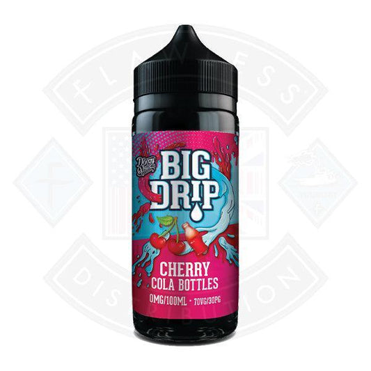 Doozy Vape - Big Drip Cherry Cola Bottles 0mg 100ml Shortfill - Flawless Vape Shop