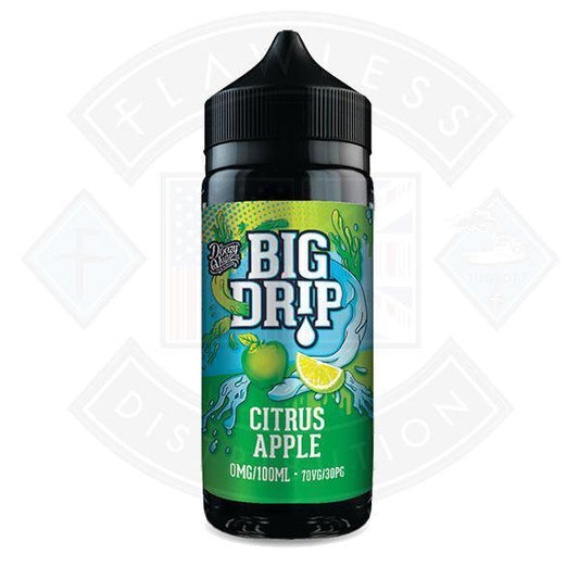 Doozy Vape - Big Drip Citrus Apple 0mg 100ml Shortfill - Flawless Vape Shop