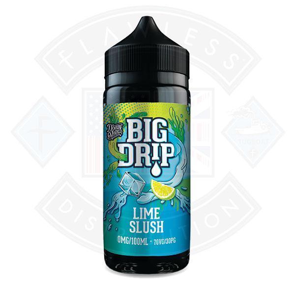 Doozy Vape - Big Drip Lime Slush 0mg 100ml Shortfill - Flawless Vape Shop