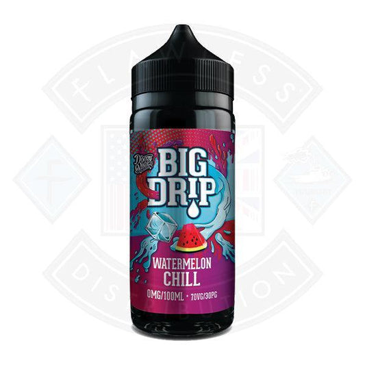 Doozy Vape - Big Drip Watermelon Chill 0mg 100ml Shortfill - Flawless Vape Shop