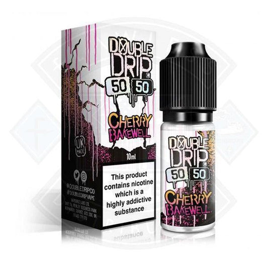 Double Drip 50:50 Cherry Bakewell - 10ml - Flawless Vape Shop