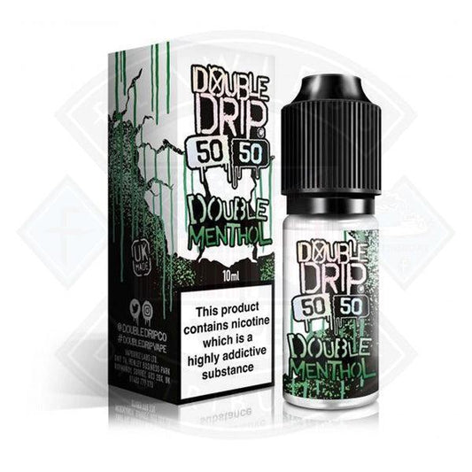 Double Drip 50:50 Double Menthol - 10ml - Flawless Vape Shop