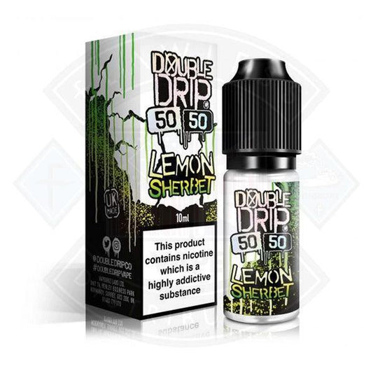 Double Drip 50:50 Lemon Sherbet - 10ml - Flawless Vape Shop