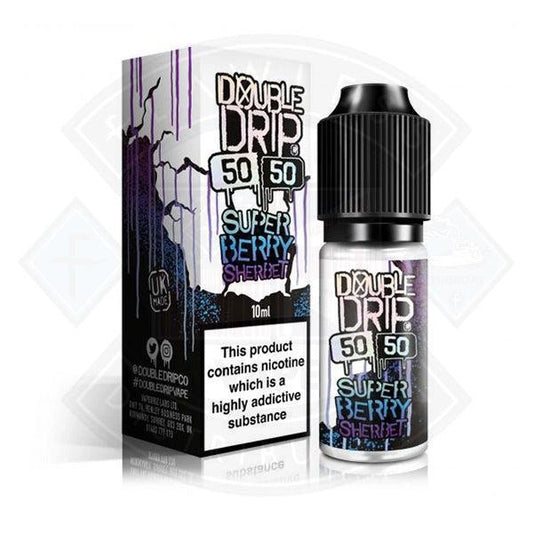 Double Drip 50:50 Super Berry Sherbet - 10ml - Flawless Vape Shop