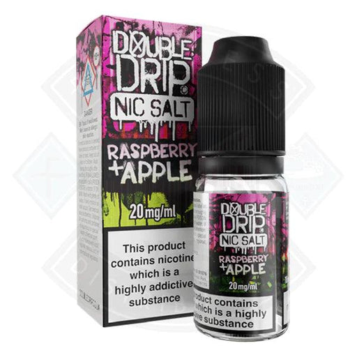 Double Drip Nic Salt Raspberry & Apple 10ml E-liquid - Flawless Vape Shop