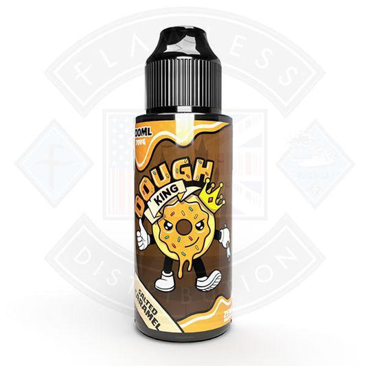 Dough King Salted Caramel 0mg 100ml Shortfill - Flawless Vape Shop