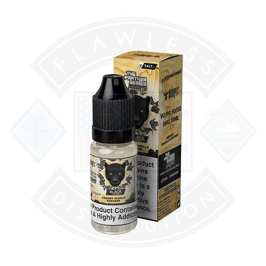 Dr Vapes Dessert Series Nic Salt - Black Custard (Creamy Vanilla Custard) 10ml - Flawless Vape Shop