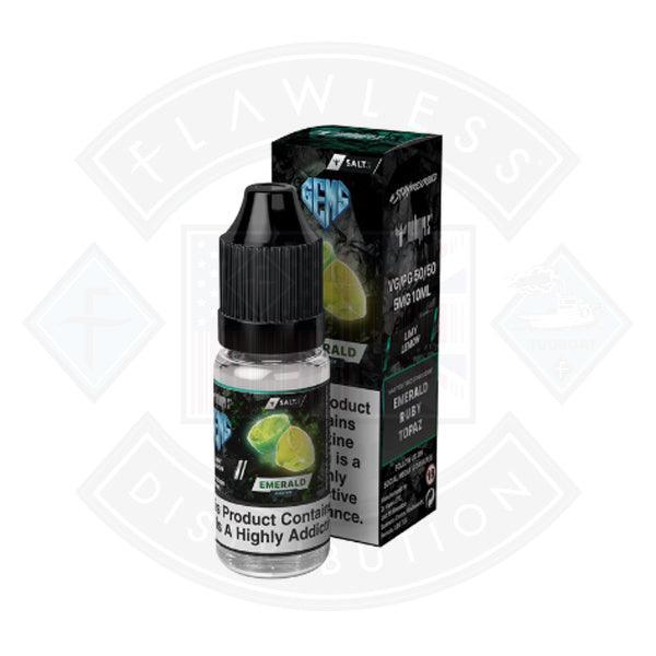 Dr Vapes Nic Salt Gems Emerald With Ice- Lime Lemon 10ml - Flawless Vape Shop